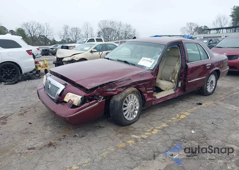2009 Mercury Grand Marquis Ls (Fleet Only) z USA, uszkodzony, nr VIN 2MEHM75V69X632633